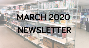 The march 2020 monthly newsletter