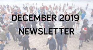 The december 2019 monthly newsletter poster