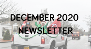 The december 2020 monthly newsletter