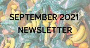The september 2021 monthly newsletter