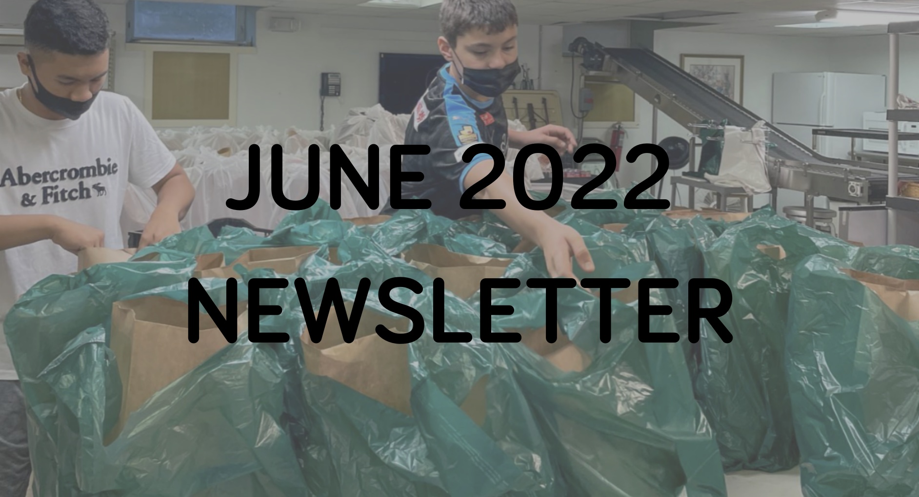A poster on June 2022 newsletter