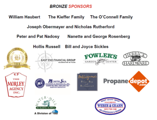 Bronze sponsors foundation company logos